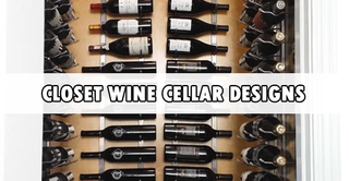 Closet Wine Cellar Design