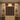 Wooden wine cabinet with wine bottles arranged in a grid pattern.