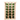 Wooden wine rack with green wine bottles on a white background