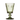 Olive Green Bee Wine Glass