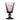 Aubergine Bee Wine Glass
