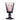 Aubergine Bee Wine Glass