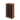 Wooden wine rack with multiple bottles on a white background