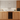 Wooden kitchen cabinets with a built-in wine rack.