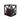 Evolution Low Profile Wine Box- Box Only in Matte Black with Wine Bottles