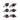 Vino Rails 6 Bottle 3x2 Designer Grid in Gunmetal