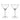 Raye Angled Crystal Martini Glasses Set of 2