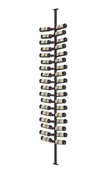 Helix Single Sided Wine Rack Post Kit 10 (36 bottles)