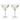 Raye Angled Crystal Martini Glasses Set of 2