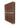 Side view of a 12 column pine wooden wine rack kit storing 240 bottles