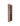 Side view of a 1 column pine wooden wine rack storing 10 bottles