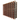 Side view of a 10 column pine wooden wine rack storing 100 bottles