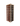 Side view of a 3 column pine wooden wine rack storing 30 bottles