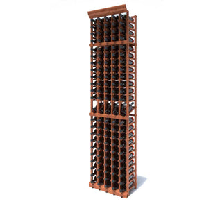 5 Column - 115 Bottle 8ft Wine Rack Kit with Display