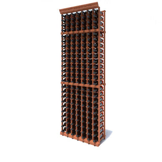 7 Column - 168 Bottle 8ft Wine Rack Kit
