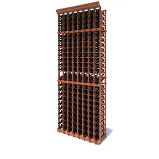 8 Column - 184 Bottle 8ft Wine Rack Kit with Display