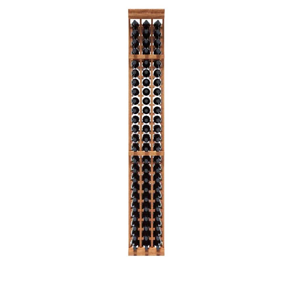 3 Column Wood Wine Rack Kit Holds 72 Bottles Wine Racks
