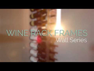 W Series 42 Bottle Floating Wine Rack Kit-1 Sided
