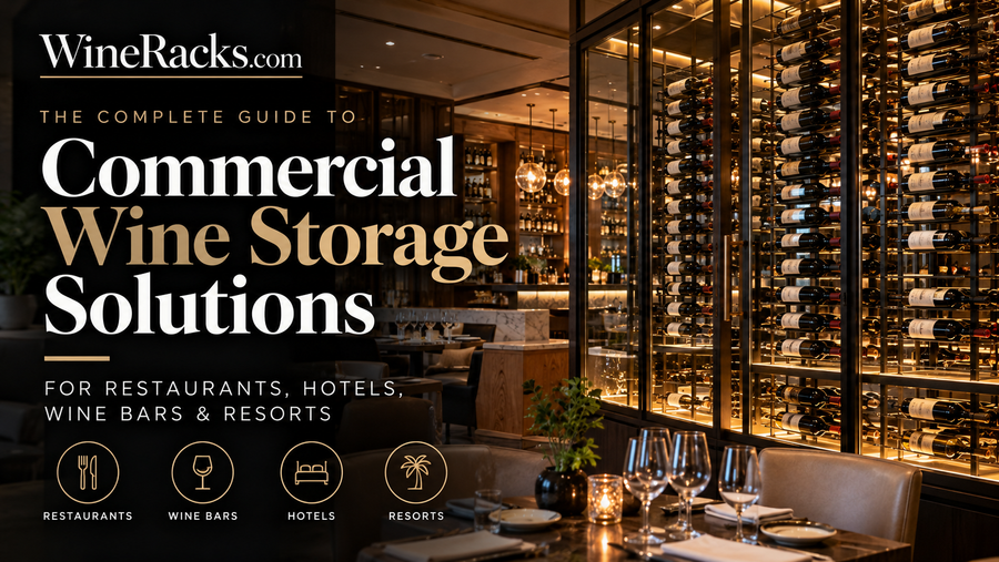 Commercial Wine Storage Solutions: The Complete Guide for Restaurants, Hotels, Wine Bars & Resorts