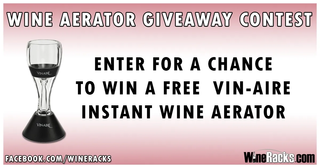 Wine Aerator Contest Giveaway