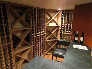 Customer Shows Off His Custom Cellar