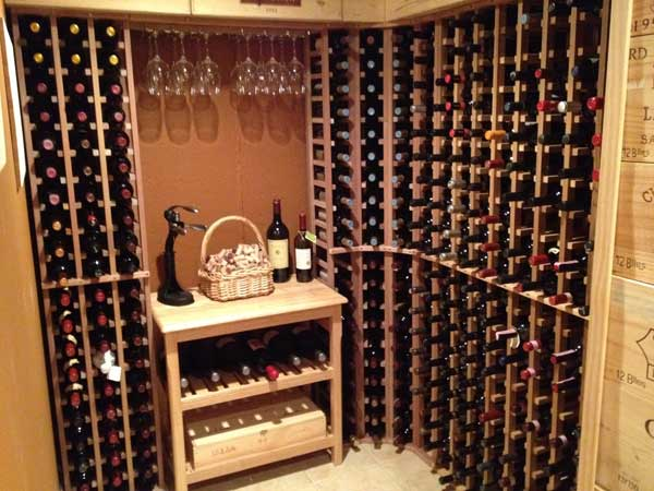 Wine Wednesday: From Plain Room to Elegant Wine Cellar – Wine Racks