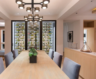 Creating a Custom Designed Wine Rack or Wine Storage and Display in Your Dining Room