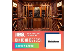 WineRacks.com at the 2023 International Builders Show in Las Vegas