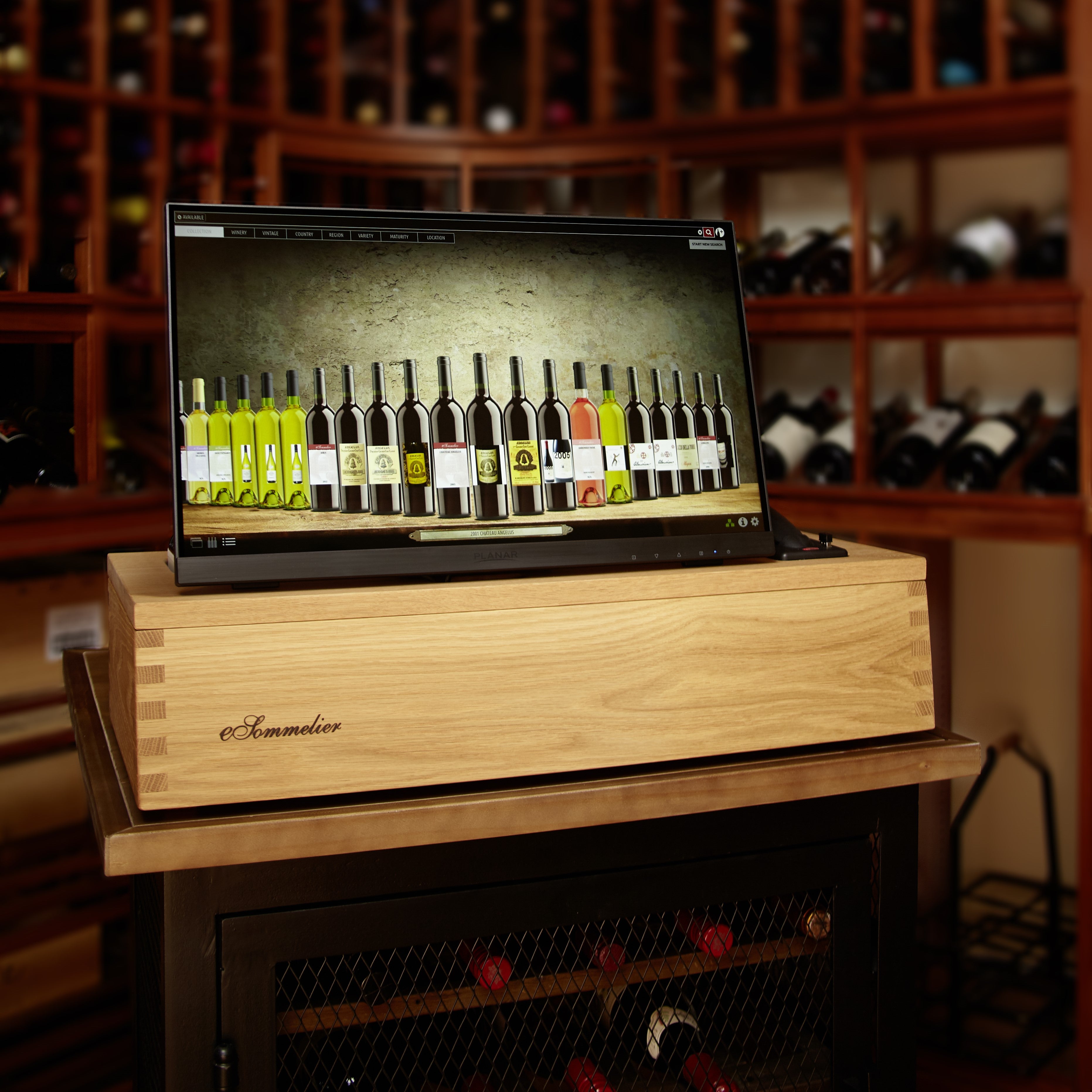 eSommelier Wine Management System – Wine Racks