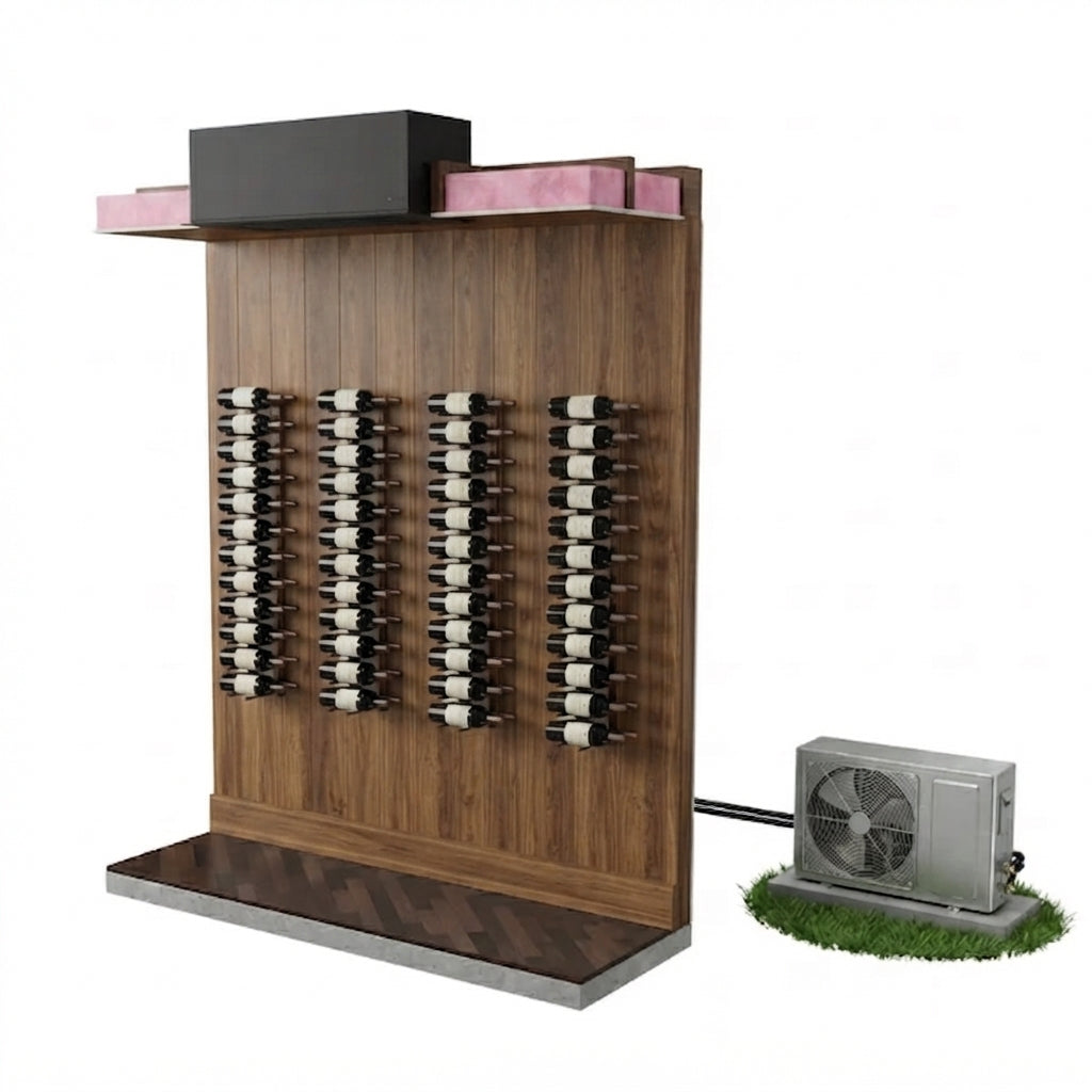 Wine Guardian's Duc Split Cooling System for Wine Cellars