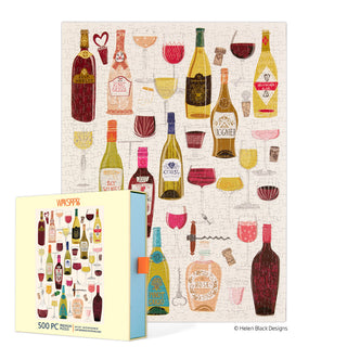 Wine Tasting 500 Piece Puzzle & Box