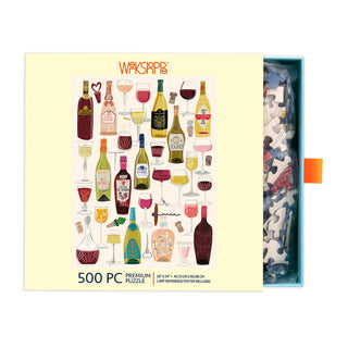 Wine Tasting 500 Piece Puzzle Box