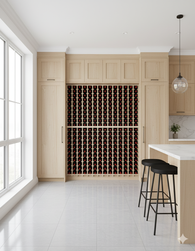 Pine Value Series Wine Rack Kits - Affordable Wine Racks