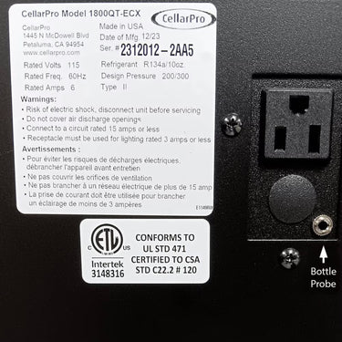 Self Contained 1/6 Ton 1800QT #1084