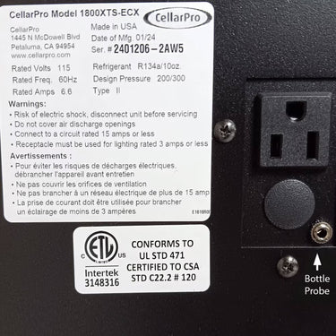 Self Contained 1/4 Ton 1800XTS #1294