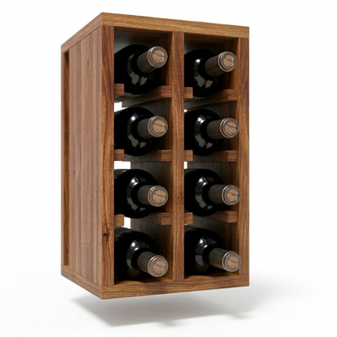 2 Column 8 Bottle Upper Rack Cabinet