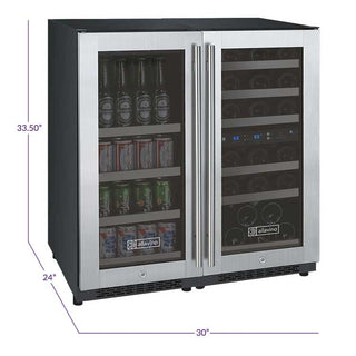 Flexcount Dual Zone Wine & Beverage Center