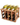 Wooden wine rack holding multiple wine bottles on a white background