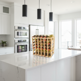 wine rack counter display 