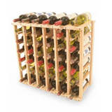 wine rack pine unfinished wood 