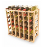 wine rack pine unfinished wood 