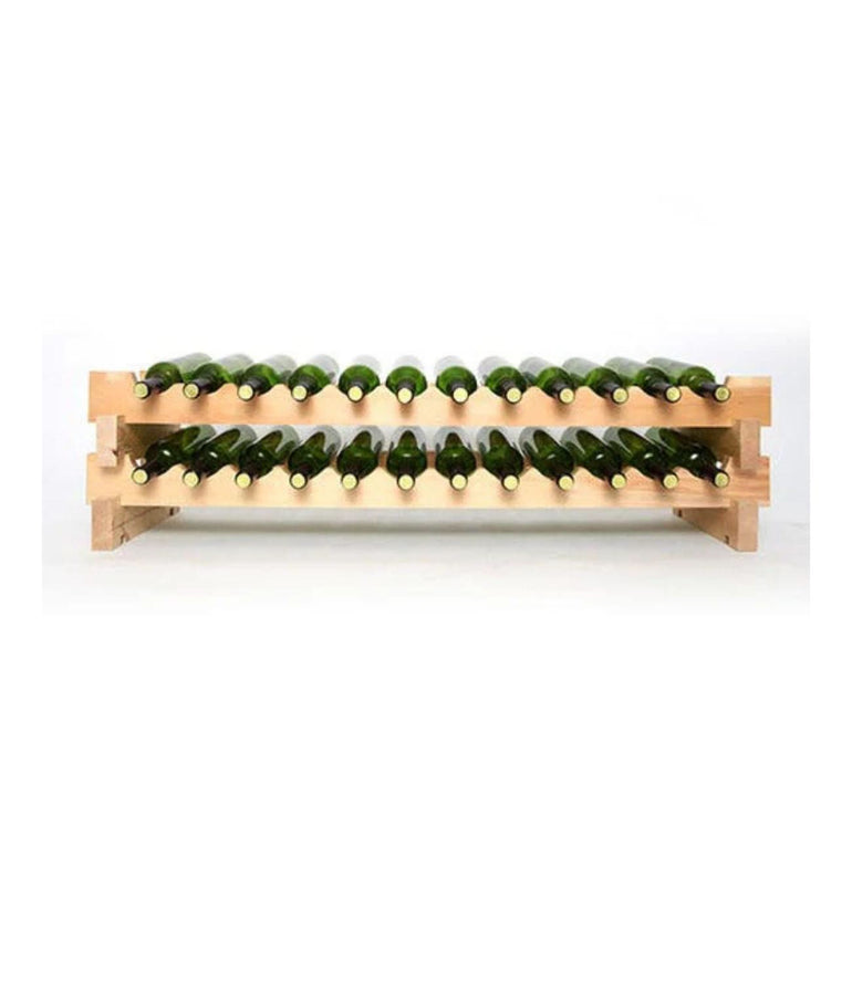 Stackable Wine Racks and Wood Shelves | WineRacks.com