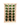 Wooden wine rack with green wine bottles on a white background
