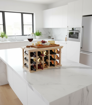 12 Bottle Wooden Wine Rack Horizontal โ Wine Racks