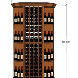 4 Foot RediCellar Wine Cellar Storage Solution- 120 Bottle Capacity Measurements