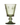 Olive Green Bee Wine Glass
