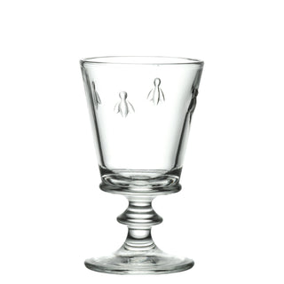 Clear Bee Wine Glass