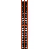 2 Column 6.5ft Tall Wooden Wine Rack Storing 40 Bottles