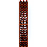 3 Column 6.5ft Tall Wooden Wine Rack Kit Storing 60 Bottles