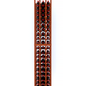 3 Column 6.5ft Tall Wooden Wine Rack Kit Storing 60 Bottles